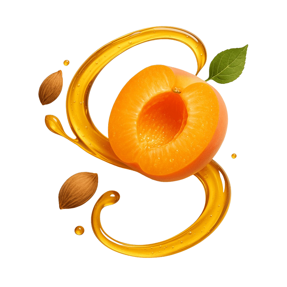 Aprikosenkernöl – natürliche Pflegezutat im RESTORY Nagelöl, reich an Vitaminen und Feuchtigkeit, stärkt Nägel und pflegt die Nagelhaut